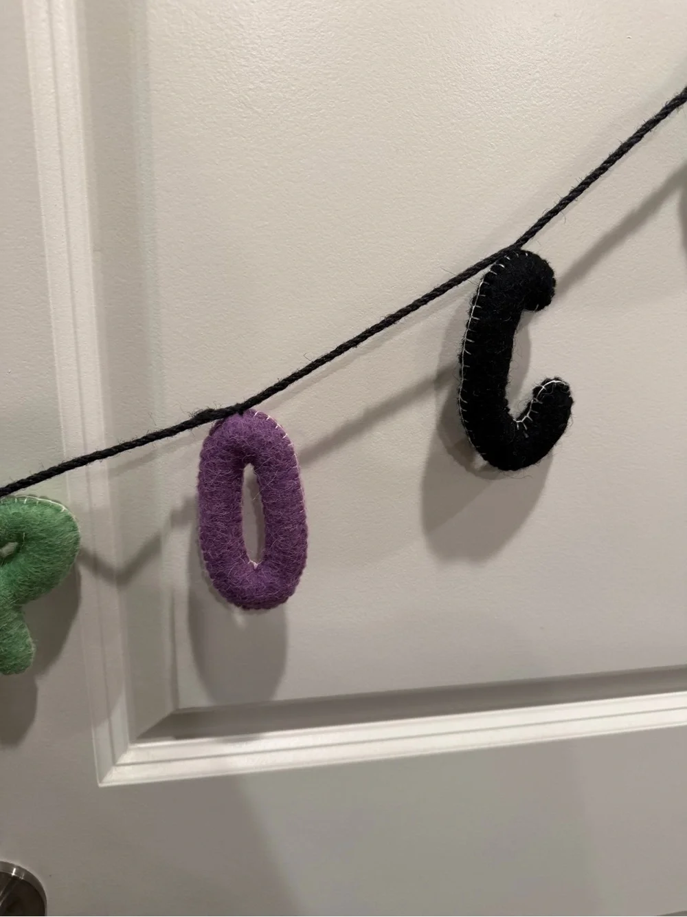 Witch themed halloween decor